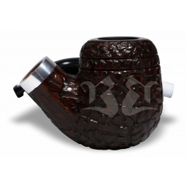 Cachimbo Bertoldi Maestro Briar Rústico 9mm Peça Única
